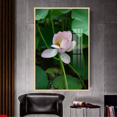 File in trần File tranh hoa sen S1680 (bản gốc) 5D