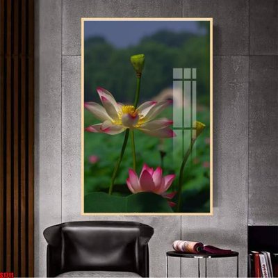 File gốc File tranh hoa sen S1711 (dành cho trang trí nội thất)