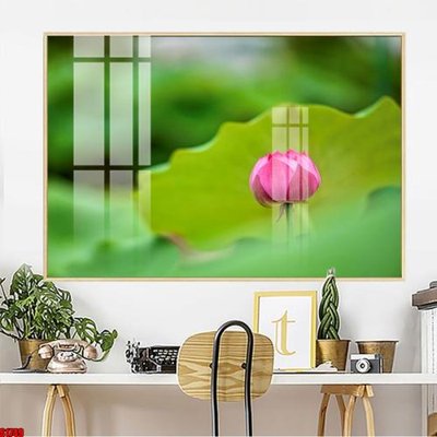 File gốc in tráng gương File tranh hoa sen S1749 chi tiết