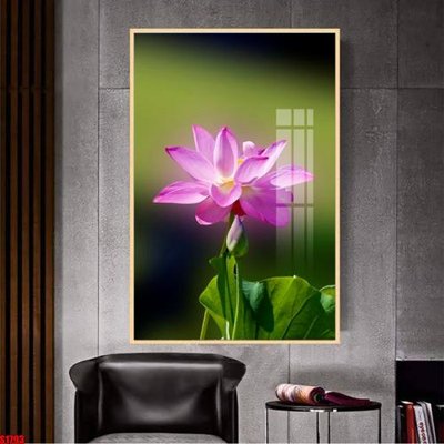 Tải file PSD File tranh hoa sen S1793 (nguyên layer) để in