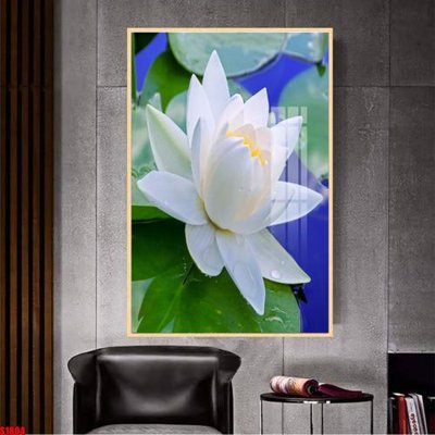 File in ấn chuyên nghiệp File tranh hoa sen S1804 (file gốc)