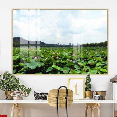 File gốc File tranh hoa sen S1846 (in mica) làm bảng hiệu