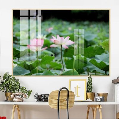 File gốc File tranh hoa sen S1871 (in tráng gương) ốp tường