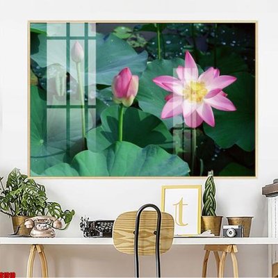 File gốc File tranh hoa sen S1910 (in mica) trang trí