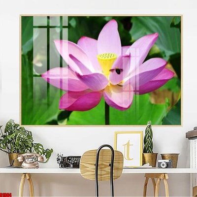 File in trần File tranh hoa sen S1964 (bản gốc) 5D