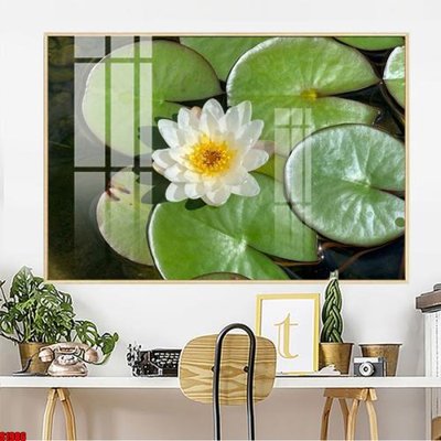 File gốc File tranh hoa sen S1986 (in lụa) tranh mã đáo