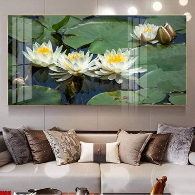 Tải file File tranh hoa sen S2013 (gốc) in tranh tráng gương