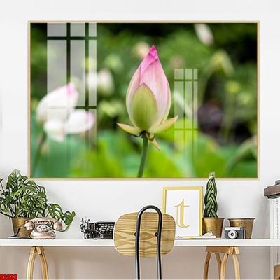 File in mica File tranh hoa sen S2033 (bản gốc) sắc sảo