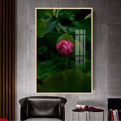 File in ấn File tranh hoa sen S2057 (bản gốc) chất lượng cao