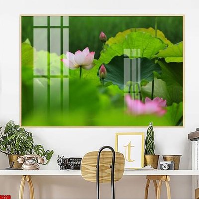 File tranh in trần 3D File tranh hoa sen S2116 (ảnh gốc)