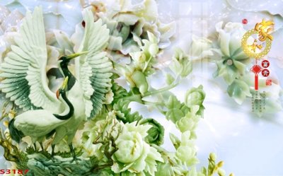 Tải file Tranh hoa sen cá cửu ngư quần hội S3187 (gốc) làm file in ấn