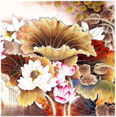 Tải file Tranh cửu ngư quần hội sen cá S360 (ảnh gốc) file TIFF