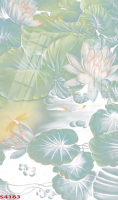 File tranh ảnh gốc Tranh hoa sen cá cửu ngư quần hội S4163 dùng cho in khổ lớn