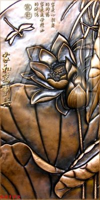 Tải file Tranh hoa sen cá cửu ngư quần hội S4172 (gốc) để in ấn ngay