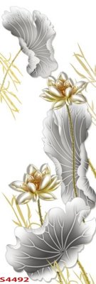 Tải file gốc Tranh hoa sen cá cửu ngư quần hội S4492 (in không vỡ ảnh)