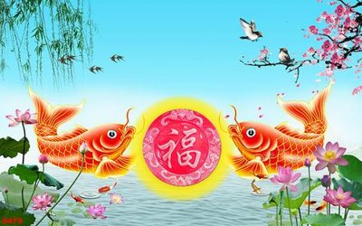 Tải file Tranh cửu ngư quần hội sen cá S479 (gốc) để in ấn ngay