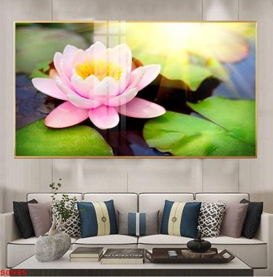 File gốc Tranh cửu ngư quần hội sen cá S995 (vector) cho in ấn