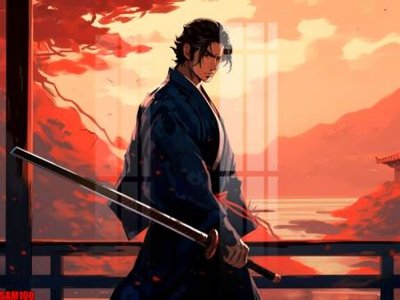 Download file File tranh samurai võ sĩ nhật bản SAM100 (gốc) in mica ốp bếp