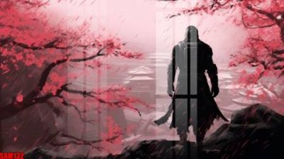 File ảnh File tranh samurai võ sĩ nhật bản SAM132 (gốc) in Hiflex