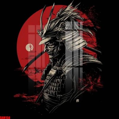 Tải file File tranh samurai võ sĩ nhật bản SAM158 (gốc) in ấn ngay lập tức