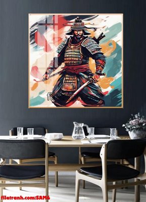 Tải file File tranh samurai võ sĩ nhật bản SAM4 (gốc) làm file tranh quảng cáo