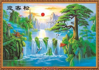 Tải file File tranh sơn dầu SD125 (PSD) cho in tranh 3D