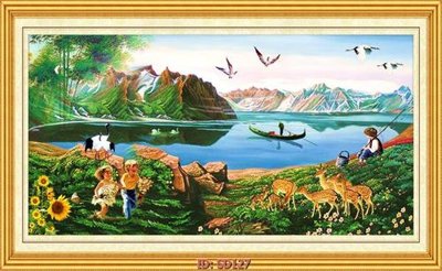 File in mica File tranh sơn dầu SD127 (bản gốc) siêu trong