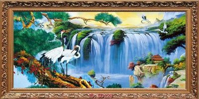 File ảnh gốc File tranh sơn dầu SD128 không vỡ nét