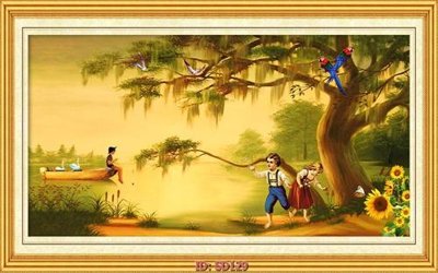 Tải về file tranh gốc File tranh sơn dầu SD129 (để in quảng cáo)