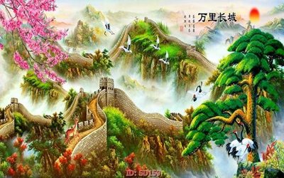 File tranh quảng cáo File tranh sơn dầu SD159 (download file gốc)