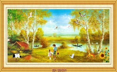 Tải file gốc File tranh sơn dầu SD164 (in tráng gương) 3DFile gốc File tranh sơn dầu SD164 (sẵn sàng in) chất lượng cao