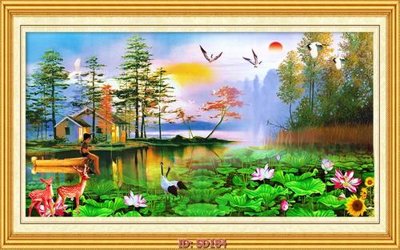 File PSD File tranh sơn dầu SD184 (bản gốc) độ phân giải cao