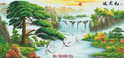 File gốc File tranh sơn dầu SD189 (trang trí) phòng ngủ