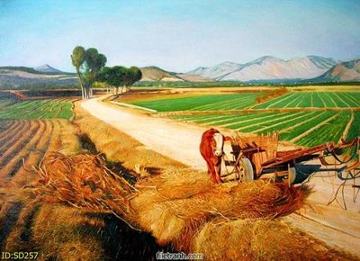 File PSD File tranh sơn dầu SD257 (nguyên bản) cho thiết kế