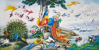 File in ấn cao cấp File tranh sơn dầu SD274 (file gốc)