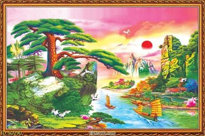 File gốc File tranh sơn dầu SD290 (phiên bản chuẩn) để in ấn