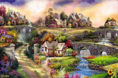 File gốc File tranh sơn dầu SD299 (dành cho quảng cáo)