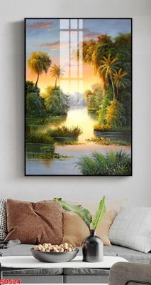 File tranh File tranh sơn dầu phong cảnh châu âu SD524 (ảnh gốc) chi tiết rõ ràng