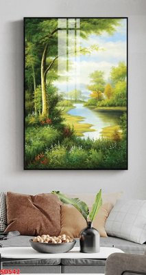 File in mica File tranh sơn dầu phong cảnh châu âu SD542 (bản gốc) sắc sảo