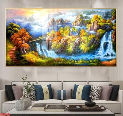 File tranh File tranh sơn dầu phong cảnh châu âu SD548 (ảnh gốc) độ nét vượt trội