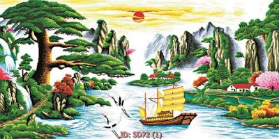 Tải file File tranh sơn dầu SD72 (gốc) in tranh tráng gương