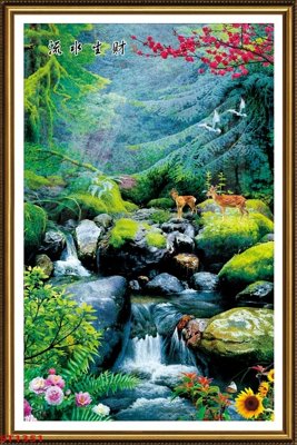 Tải file gốc Tranh sơn thủy thác nước phong thủy ST1351 (in tráng gương) cao cấpFile gốc Tranh sơn thủy thác nước phong thủy ST1351 (in ấn) phiên bản độc quyền