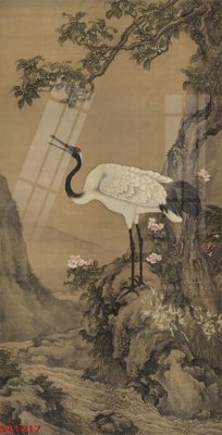 File ảnh Tranh sơn thủy thác nước phong thủy ST1517 (gốc) in PP, decal