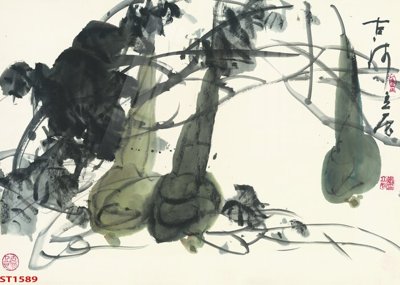 Ảnh gốc Tranh sơn thủy thác nước phong thủy ST1589 (siêu chi tiết) để in ấn