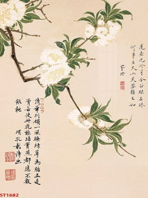 Chi tiết file gốc Tranh sơn thủy thác nước phong thủy ST1682 (cho in tráng gương)