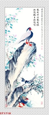 Download file gốc Tranh sơn thủy thác nước phong thủy ST1718 (in mica) trong suốt