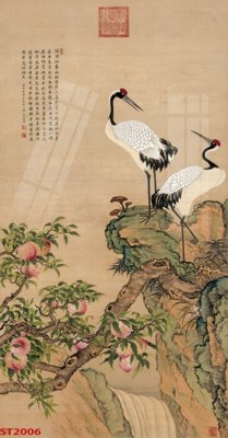 File tranh Tranh sơn thủy thác nước phong thủy ST2006 (ảnh gốc) sắc nét hoàn hảo