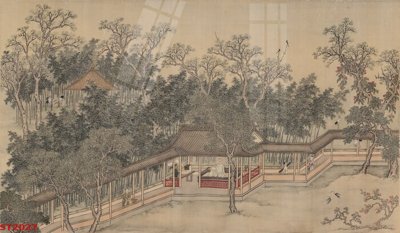 Download file Tranh sơn thủy thác nước phong thủy ST2027 (gốc) in mica ốp bếp