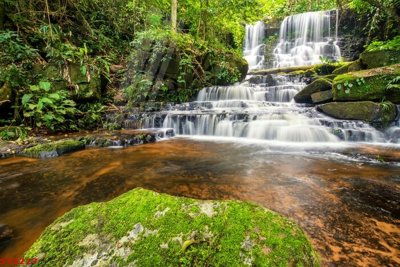 File in trần Tranh sơn thủy thác nước phong thủy ST2227 (file gốc) xuyên sáng