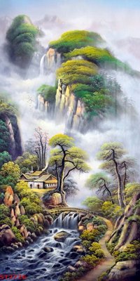 Tải file gốc Tranh sơn thủy thác nước phong thủy ST2726 (in tráng gương) 5DFile gốc Tranh sơn thủy thác nước phong thủy ST2726 (in ấn) phiên bản premium